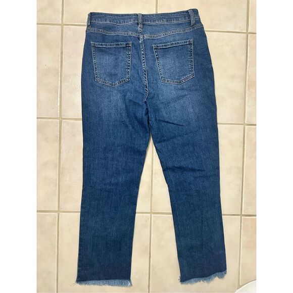 Anthropologie Harper High Rise Straight Jeans Size 30 - Picture 4 of 4
